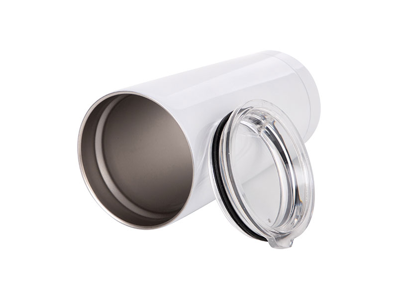 VASO BLANCO DE ACERO INOXIDABLE PARA SUBLIMACION 20ONZ(C-25) | Tekgraf